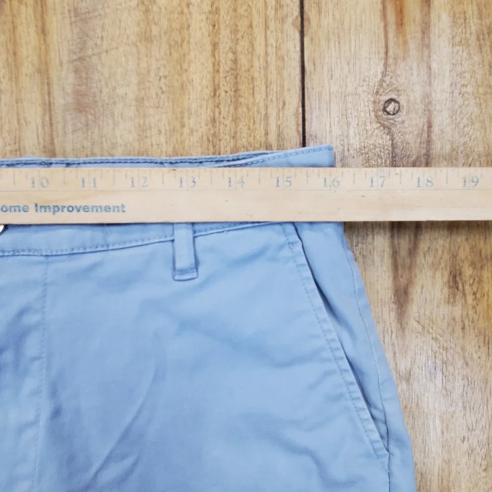 AG Adriano Goldschmied Wanderer Slim Shorts Mens 32 Blue Chino 1197BRSCATE